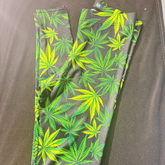Black Milk "Woah Dude"  Leggings (M) - Picture 4 of 5